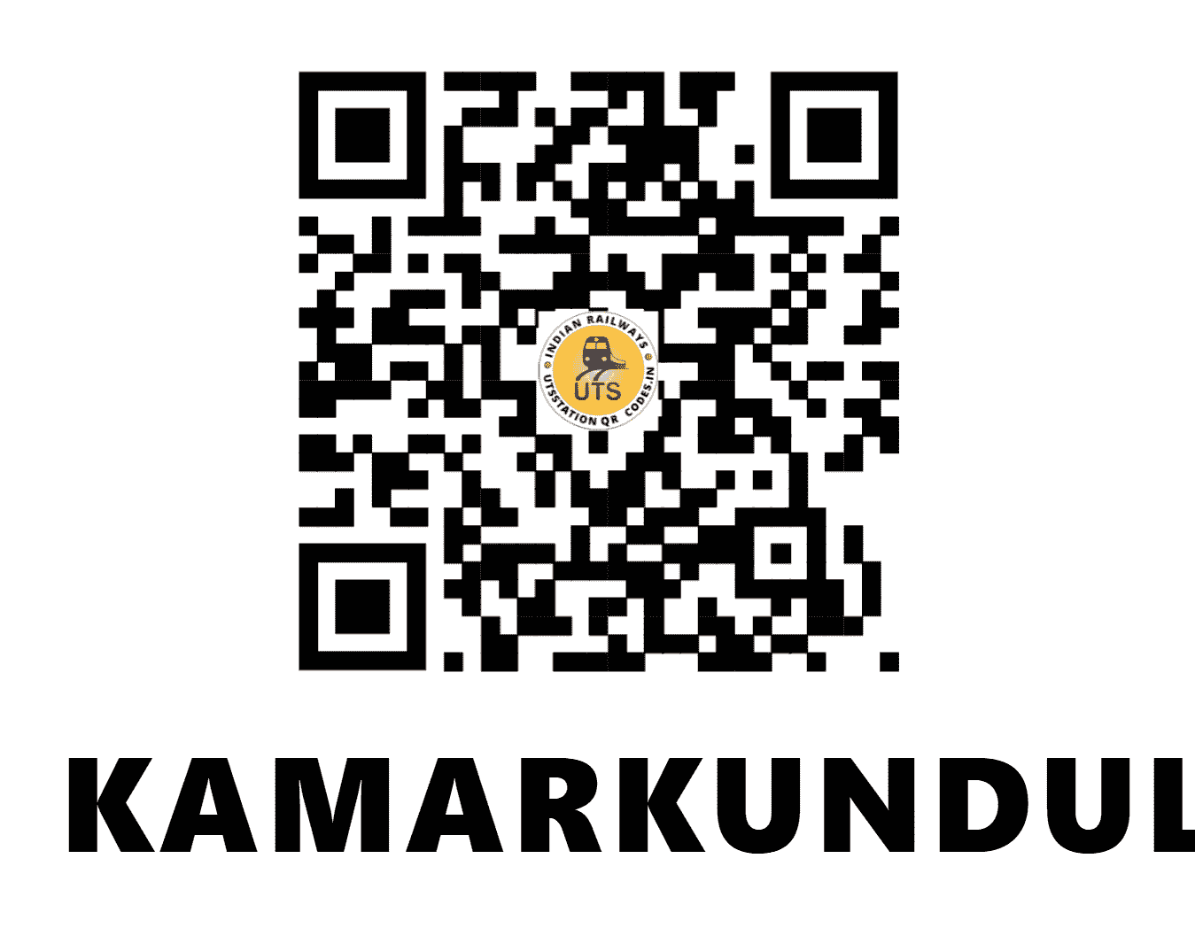 UTS QR Code for KAMARKUNDULOWER - KQLS (ER - WEST BENGAL)